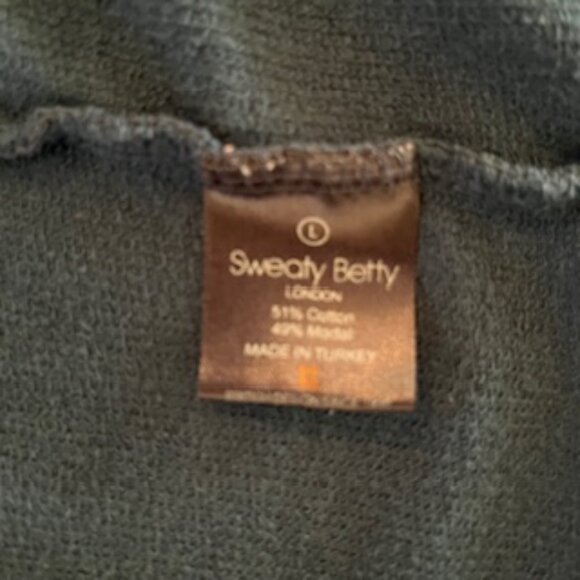 Sweaty Betty Simhasana Sweatshirt - Beetle Blue - Large - Picture 9 of 9